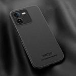 For vivo iQOO Z9 HUIYI Leather Magnetic Phone Case(Black)