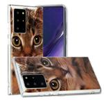 For Samsung Galaxy Note20 Ultra Painted Pattern TPU Protective Case(Gaffe)