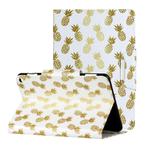 For Amazon Fire HD 8 (2020) Painted Pattern Horizontal Flip Leather Case with Holder(Pineapple)