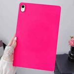 For Huawei Matepad 11 2023 Oil Spray Skin-friendly TPU Tablet Case(Rose Red)