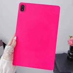 For Huawei Matepad SE 11 2024 Oil Spray Skin-friendly TPU Tablet Case(Rose Red)