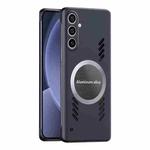 For Samsung Galaxy S25 5G All-inclusive Lens Frameless Graphene Cooling Phone Case(Black)