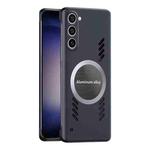 For Samsung Galaxy S23+ 5G All-inclusive Lens Frameless Graphene Cooling Phone Case(Black)