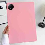 For Redmi Pad SE 4G 8.7 inch Oil Spray Skin-friendly TPU Tablet Case(Pink)