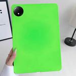 For Redmi Pad SE 4G 8.7 inch Oil Spray Skin-friendly TPU Tablet Case(Fluorescent Green)