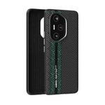 For Honor 300 Pro ABEEL 6D Micro Relief Phone Case(Green)