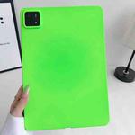 For Xiaomi Pad 7 Oil Spray Skin-friendly TPU Tablet Case(Fluorescent Green)