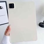For Xiaomi Pad 7 Pro Oil Spray Skin-friendly TPU Tablet Case(White)
