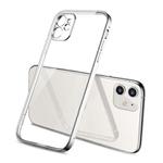 For iPhone 11 Pro Max Magic Cube Plating TPU Protective Case(Silver)