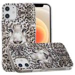 For iPhone 12 mini Luminous TPU Soft Protective Case(Leopard Tiger)