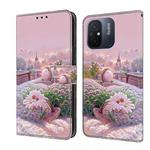 For Redmi 12C / 11A Fresh Painted Leather Phone Case(Garden)