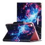 For Samsung Galaxy Tab A 8.0 (2019) / T290 Painted Pattern Horizontal Flip Leather Case with Holder(Starry Sky)