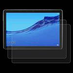 For Biegedy Tablet B29 10.1 2pcs 9H 0.3mm Explosion-proof Tempered Glass Film