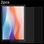 For Cheerjoy C107 10.1 2pcs 9H 0.3mm Explosion-proof Tempered Glass Film