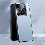 For Xiaomi 15 Pro Ice Aluminum Metal Explosion-proof Frosted Phone Case(Blue)