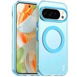 For Google Pixel 10 / Pixel 10 Pro IMAK Candy Series Shockproof MagSafe Phone Case(Blue)