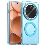 For OPPO Find X8 Ultra IMAK Candy Series Shockproof MagSafe Phone Case(Blue)