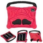 For iPad Pro 11 2024 Boxing Series Kickstand EVA Shockproof Tablet Case with Shoulder Strap(Red Black)