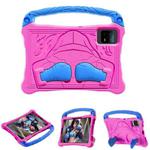 For Xiaomi Pad 6 / 6 Pro Boxing Series Kickstand EVA Shockproof Tablet Case with Shoulder Strap(Rose Red Blue)