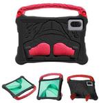 For Honor Pad X8a 11 inch Boxing Series Kickstand EVA Shockproof Tablet Case with Shoulder Strap(Black Red)
