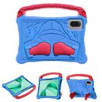 For Honor Pad X8a 11 inch Boxing Series Kickstand EVA Shockproof Tablet Case with Shoulder Strap(Blue Red)