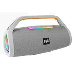 T&G TG417 40W Portable Outdoor Bass Dual Microphone Wireless Bluetooth Speaker(Grey)