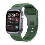 For Huawei Watch D2 Dotted Silicone Watch Band(Green)