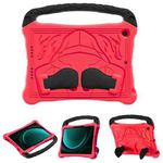 For Samsung Galaxy Tab S9 FE / S10 FE Boxing Series Kickstand EVA Shockproof Tablet Case with Shoulder Strap(Red Black)
