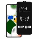 For Redmi Note 12 Pro Speed High Aluminum Large Arc Full Screen Tempered Glass Film