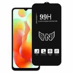 For Redmi 12C High Aluminum Large Arc Full Screen Tempered Glass Film