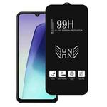 For Redmi 14R High Aluminum Large Arc Full Screen Tempered Glass Film