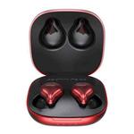 REMAX TWS-12 Bluetooth 5.0 Metal True Wireless Bluetooth Stereo Music Earphone with Charging Box(Red)