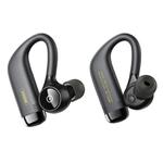 REMAX TWS-13 Bluetooth 5.0 Rear Hanging Style True Wireless Bluetooth Stereo Music Earphone(Black)