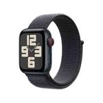 For Apple Watch 46mm / 49mm / 45mm / 44mm Loop Type Sport Watch Band(Thick Ink)