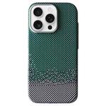 For iPhone 16 Pro Max Metal Lens Protection Frame MagSafe PC Phone Case(Sand Green)