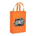 Alphabet Printed Non-woven Fabric Bag Print On Your Demand, Size:35x25x10cm(Orange)