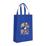 Boy Printed Non-woven Fabric Bag Print On Your Demand, Size:35x25x10cm(Royal Blue)