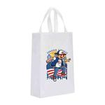 Boy Printed Non-woven Fabric Bag Print On Your Demand, Size:38x30x10cm(White)