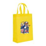 Boy Printed Non-woven Fabric Bag Print On Your Demand, Size:38x30x10cm(Yellow)