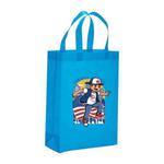 Boy Printed Non-woven Fabric Bag Print On Your Demand, Size:38x30x10cm(Sky Blue)