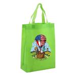 Balloon Printed Non-woven Fabric Bag Print On Your Demand, Size:41x35x12cm(Fruit Green)