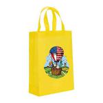 Balloon Printed Non-woven Fabric Bag Print On Your Demand, Size:41x35x12cm(Yellow)