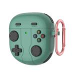 For Bose QuietComfort Earbuds II Retro Game Console Style Silicone Earbuds Case(Green)