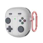 For Bose QuietComfort Earbuds II Retro Game Console Style Silicone Earbuds Case(Grey)