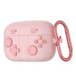For Sony LinkBuds S Retro Game Console Style Silicone Earbuds Case(Pink)