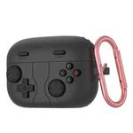 For Sony LinkBuds S Retro Game Console Style Silicone Earbuds Case(Dark Grey)