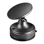 CTT29 Foldable Vacuum Magnetic Suction Cup Phone Holder(Black)