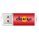 Colorful Metal USB 2.0 Flash Drive Print On Your Demand, Memory:128GB(Red)