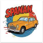 Car Frameless Canvas Decorative Painting Print On Your Demand, Size:20x20cm(Car)