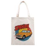 Car Printed Canvas Handbag Digital Print On Your Demand, Size:40x35cm(Beige)